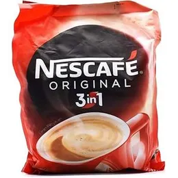 Nescafe 3 in 1 Original Instant Coffee â Soluble Ground Coffee Mix, Ready-to-Drink