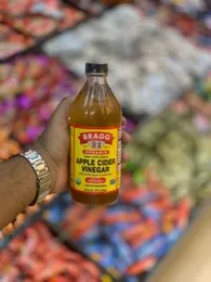 Apple cider vinegar (Bragg) unfiltered