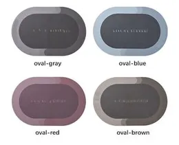 WASHABLE RUBBER MAT 40*60  Non-Slip Floor mat for Bathroom Kitchen Bedroom Entrance with Water Proof Washable Rubber mat Carpet Rugs for Shower