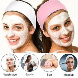 Towel Cloth Adjustable Spa Wrap Head Band Facial Makeup Band Headband - Pack of 1 (Random Color)