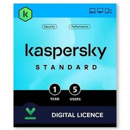 Kaspersky Standard (Antivirus) 2025 (1 Year, 5 Device) [VPN]