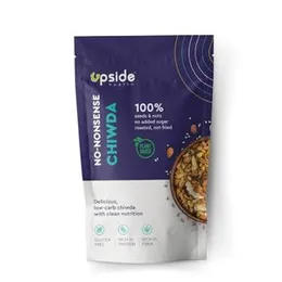 Upside Health No-Nonsense Chiwda (100g) - 100% Seeds & Nuts | Keto Friendly, Vegan, Diet Namkeen, Gluten-Free | All-Natural, High-Fiber & Prot