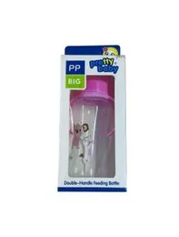 Pretty Baby Double-Handle Feeding Bottle