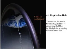 3D Round Glass Magic Sand, Dynamic Sand Art Quicksand Paint, Home and Office Decoration, Holiday or Birthday Gifts 7 inch ,