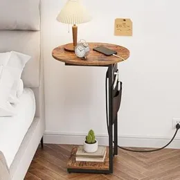 C Shaped Side Table (P05560).