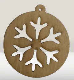 Premium Wood Christmas Tree Hanging Ornament, Eco-Friendly Christmas Tree Hanging Accent Tree Decoration Pendant, Holiday DÃ©cor