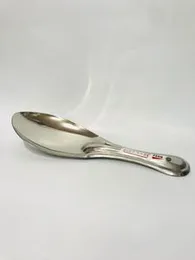 Silver Rice Heavy Silver Rice Spoon â High Quality Polished Stainless Steel Serving SpoonSpoon