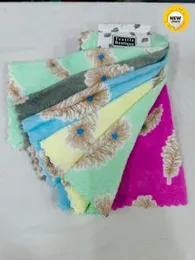 New Face Towel â Ultra-Soft Cotton Blend | Multi-Color Checkered | Multi-Pack Options