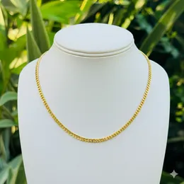 Gold plated Albert Chain for Men 2.5MM  luxury finishing chain for men