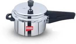 Active Gangaâ¢ Classic 3L Indian Pressure Cooker, Active Ganga Aluminium 3 Litre Pressure Cooker