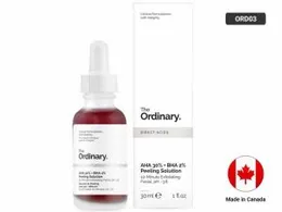The Ordinary AHA 30% + BHA 2% Peeling Solution â 30ml | Exfoliating Face Serum for Glowing & Clear Skin