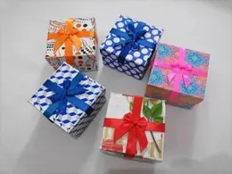 Gift watch box with pillow and ribbon watch boxes