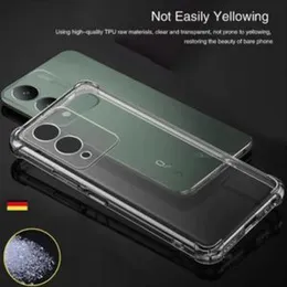 Shockproof Transparent Clear Case Back cover for VIVO Y17S
