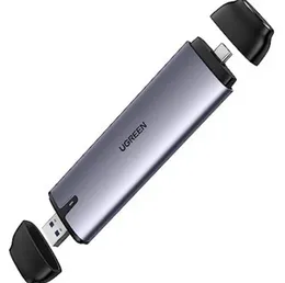 UGREEN M.2 Enclosure Type-C+USB Port â CM298 - 70533