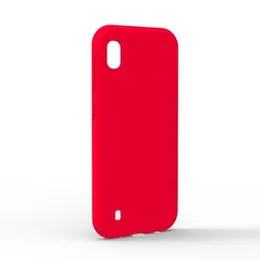 Samsung A10E Hard Silicon Cover 2MM Red Colour, 2MM Hard Silicon Back Cover for Samsung Galaxy A10E, Durable Phone Case, Hard Silicon Cover
