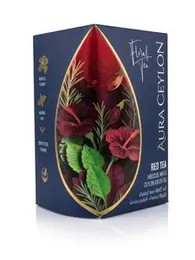 Aura Ceylon Red Tea – Hibiscus, Mint & Ceylon Green Tea Herbal Blend