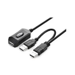 Ugreen 20214 10M USB 2.0 Active Extension Cable with USB for Power