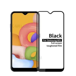 Samsung Galaxy A01 Curved Edge-to-Edge Full Cover Tempered Glass