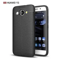 Huawei Y3 2017 Soft Black Matte Back cover for Huawei Y3 2017