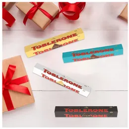 Toblerone Chocolate Combo Pack of 4 â (Milk, Dark, White, Crunchy Almond) | Imported Swiss Chocolate Bars | Best Gift Box for Birthdays, Eid, Weddin