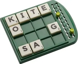 Scrabble 360 Board Game with 100 Letters - Spin Spell Steel & Score Family Game for Kids Adults