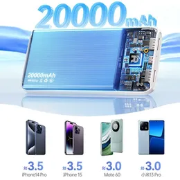 CyberCore 20000mAh Transparent Smart Fast-Charging Power Bank
