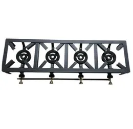 Gas Cooker Portable Angle Iron Four Burner Stove