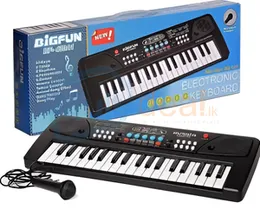 TechSpark Bigfun BF-430A1 37-Key Electronic Keyboard with Mic
