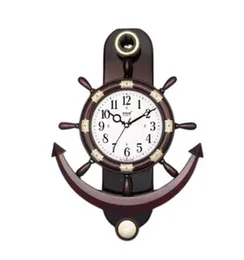 Anchor Shaped Nautical Wall Clock Sonam Wall Clock MO-6837