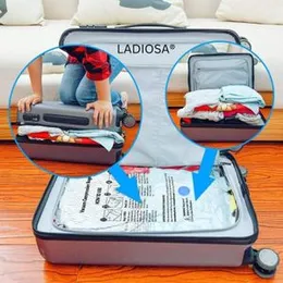 5â¯PCS Space Saving Vacuum Storage Bags + FREE Pump, AeroSealâ¢ SpaceMax Vacuum Storage Bag Set (5-Piece) with Complimentary Air Pump