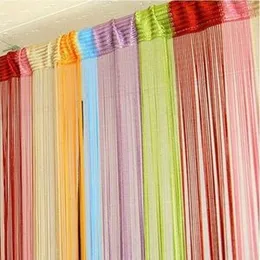 RAMCHA Polyresin Seven String Curtain (SWN014, Multicolour, 3.5 x 6.5 Feet)