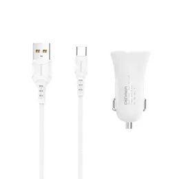 VDENMENV DZ06V 3.1A Dual Port Car Charger – Super Fast Micro USB Charging Set