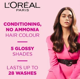 Loreal Paris Casting Creme Gloss 316 Burgundy 21g + 24ml normal hair and skin types imported