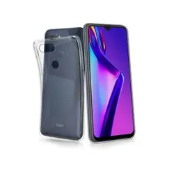 ThickBallon Clear Transparent Silicone Case back cover For Oppo A12