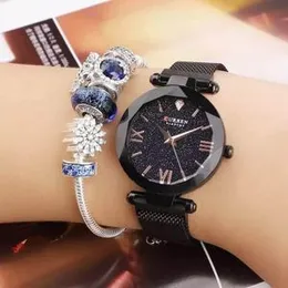 Luxury Women Watches Magnetic Starry Sky Female Clock Quartz Wristwatch Fashion Ladies Wrist Watches