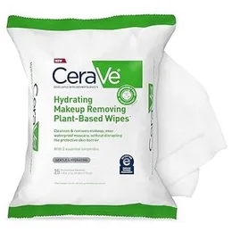 CeraVe Hydrating Makeup Removing Plant-Based Wipes