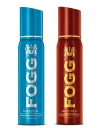 Fogg body spray 2 bottles special OFFER Monarch + imerial