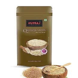 Nutraj Quinoa Seeds 800g (4 x 200g) | Gluten Free | Diet Food | Healthy Food | Breakfast | For Weight Loss | Rich in Protein | Fiber Rich |