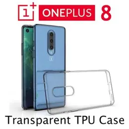 OnePlus 8 Transparent Shockproof ThickBallon Bumper Case - Clear TPU Bumper Case For OnePlus 8 Back Cover Premium Quality Anti Shock Airbag Phone Case