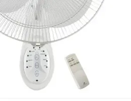 Havells Platina 400mm Remote Wall Fan White - 50W 1360 RPM 72 mÂ³/min RF Remote Control 60Â° Oscillation