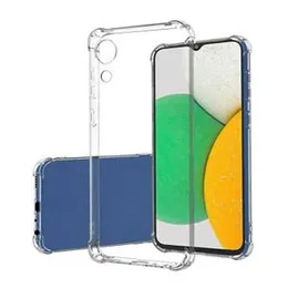 Samsung Galaxy A03 Core Shockproof Silicone Phone Case Transparent Protection Back Cover