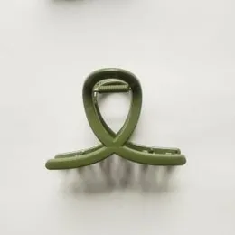 Large Infinity Loop Glossy Hair Claw Clips