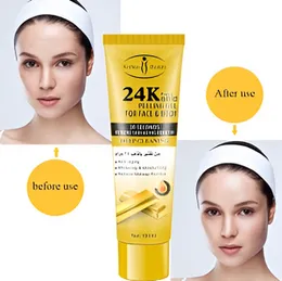 24K Pure Gold Peeling Gel For Face & Body