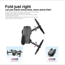 E88 Pro Dual-Camera Drone Rc Airplane DualCamera Wide-Angle Head Remote Quadcopter Airplane Toy Helicopter