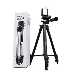 Mobile Phone Tripod 3120 â Adjustable Aluminum Alloy Tripod with Phone Holder & Level Tester