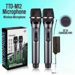 WIRELESS MICROPHONE TTD-M 12 | Professional Wireless Mic for Clear Audio & Live Performance