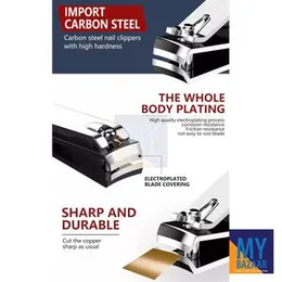 Custom Nice Design Carbon Steel Clipper Nail Clipper for Toe Finger Nail Cutter