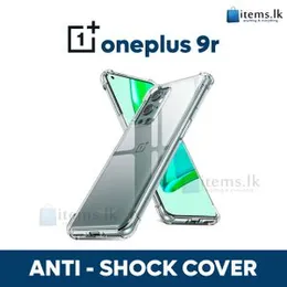 Luxury Transparent  Bumper Case For OnePlus 9R Crystal Transparent Premium Quality Shockproof Protective Phone Shell OnePlus 9R Soft TPU Cover Case Lu