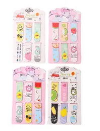 6pcs  Pack magnetic Bookmark cartoon design.