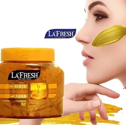Original La Fresh Gold Scrub For Face And Body, 500ML